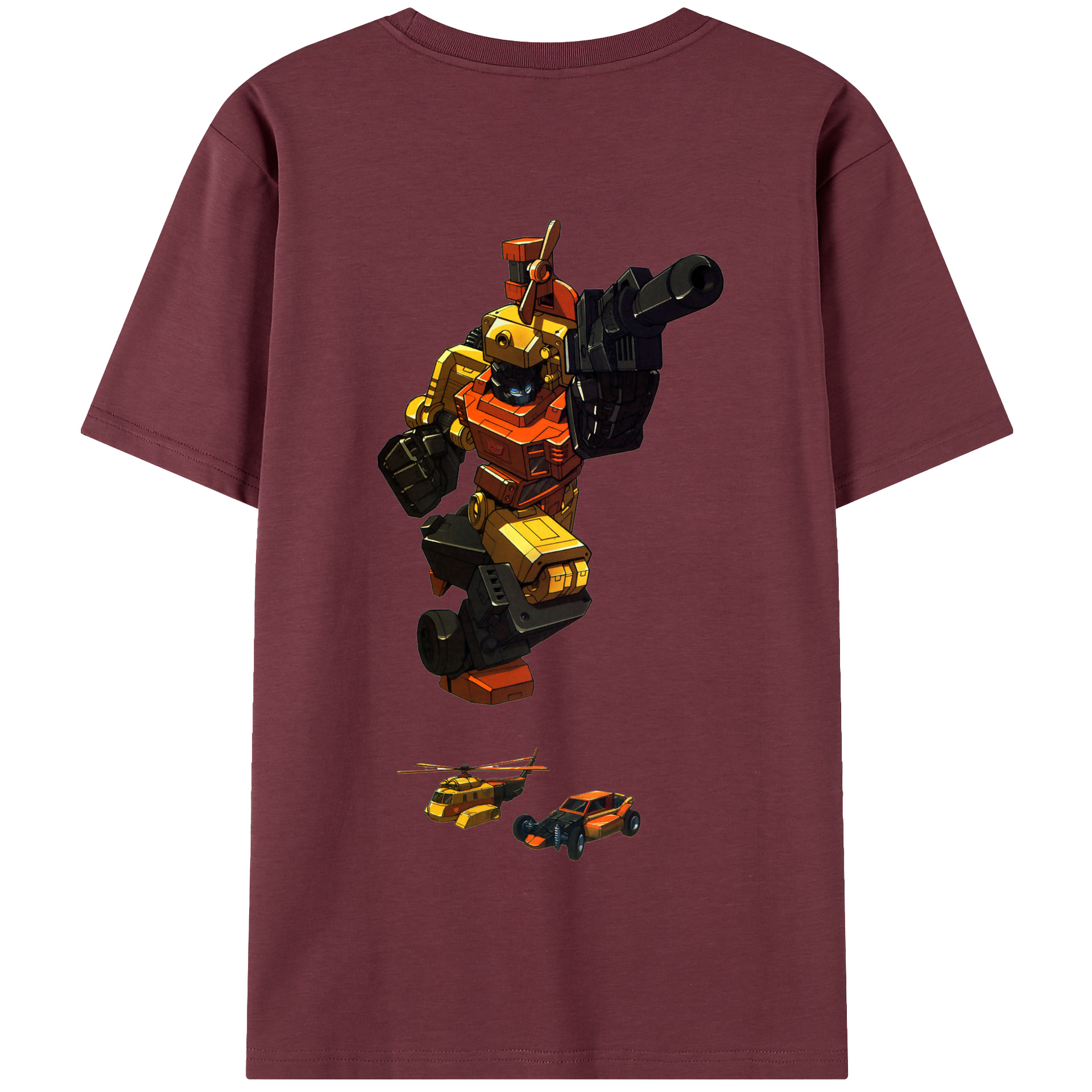（画像用）  綿100％半袖Tシャツ（背面プリント）
